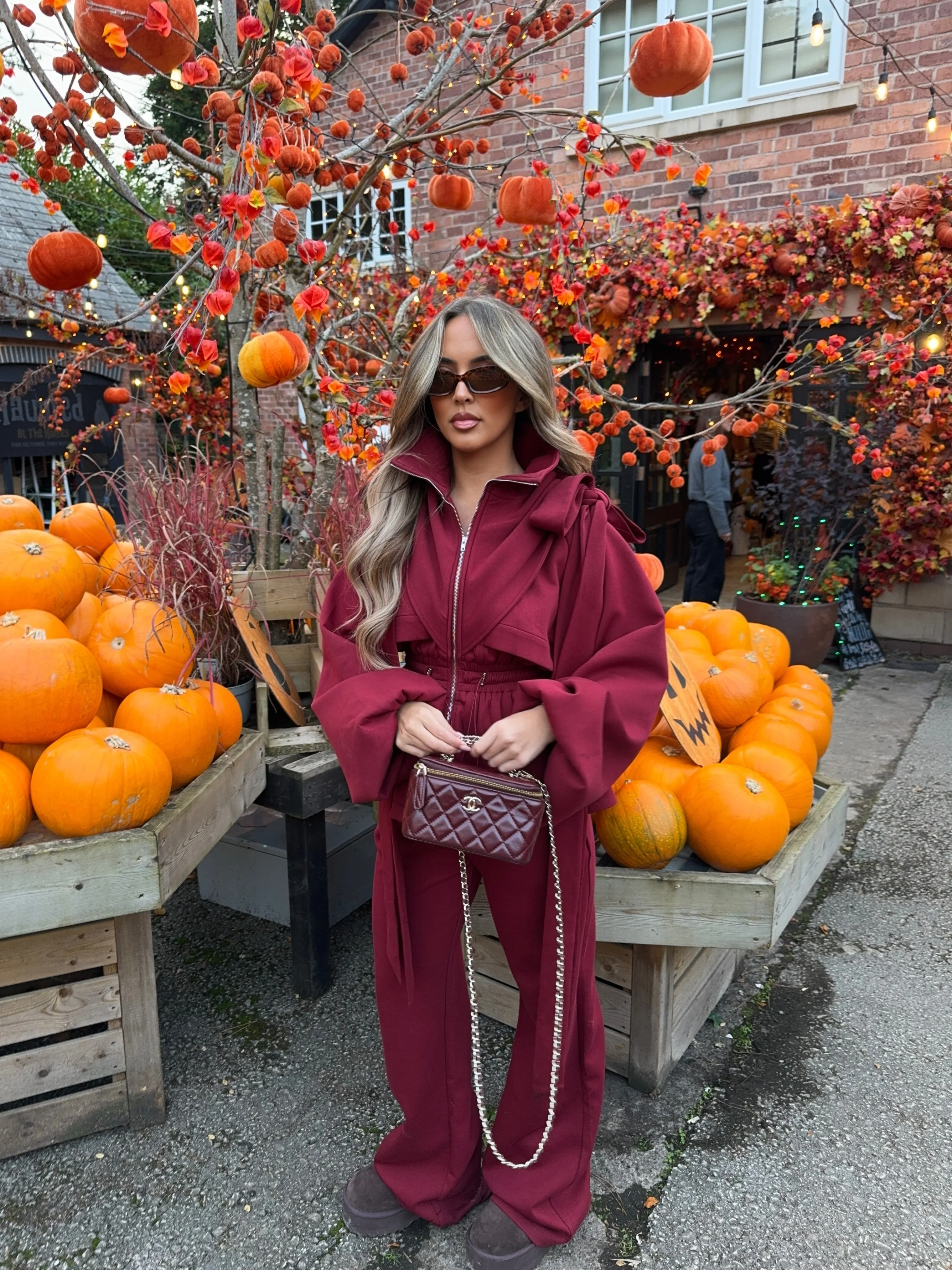 ‘BEAU’ BURGUNDY TROUSERS (TALL) - Image 12