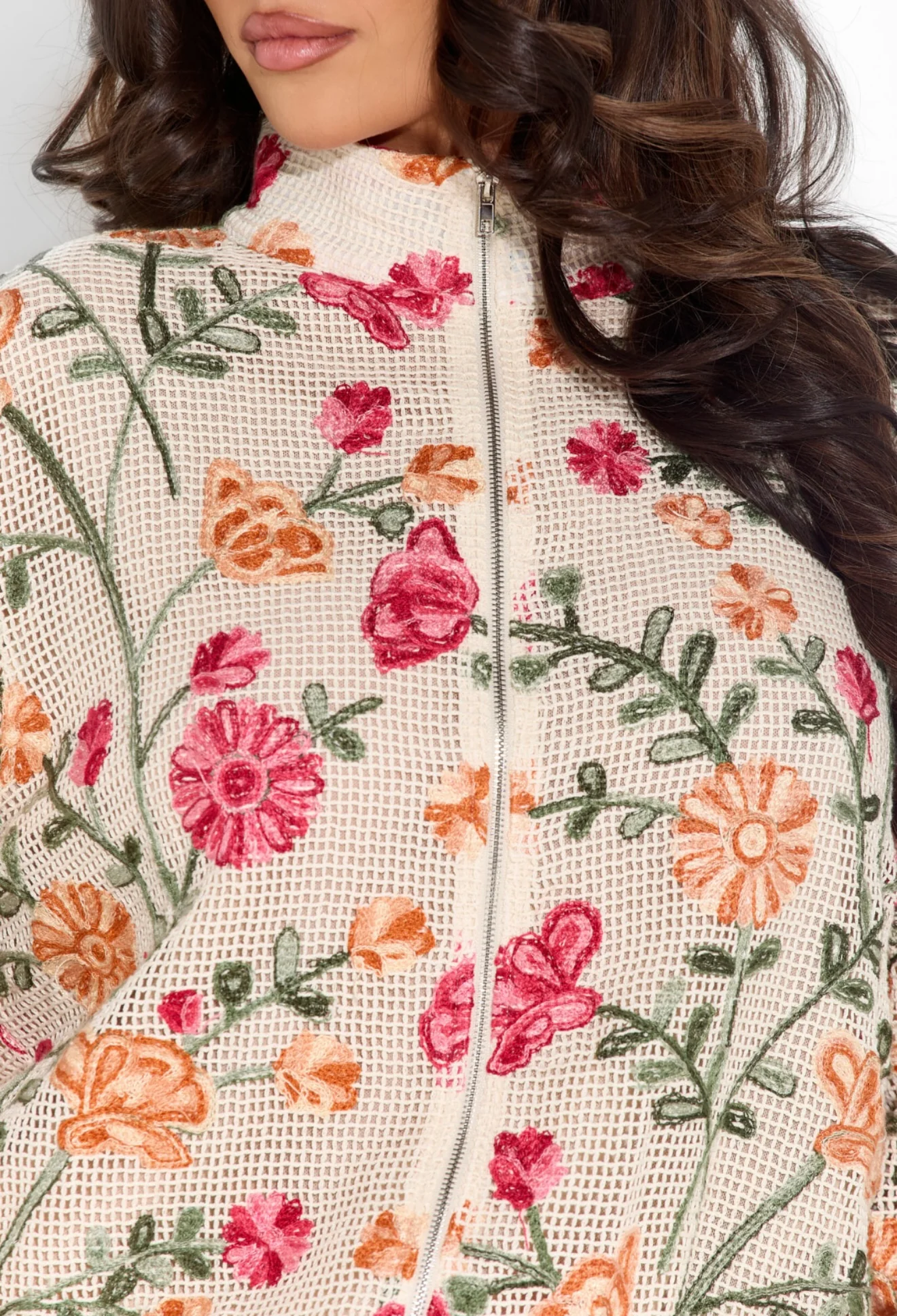 DAHLIA FLORAL CROCHET SHORTS - Image 7