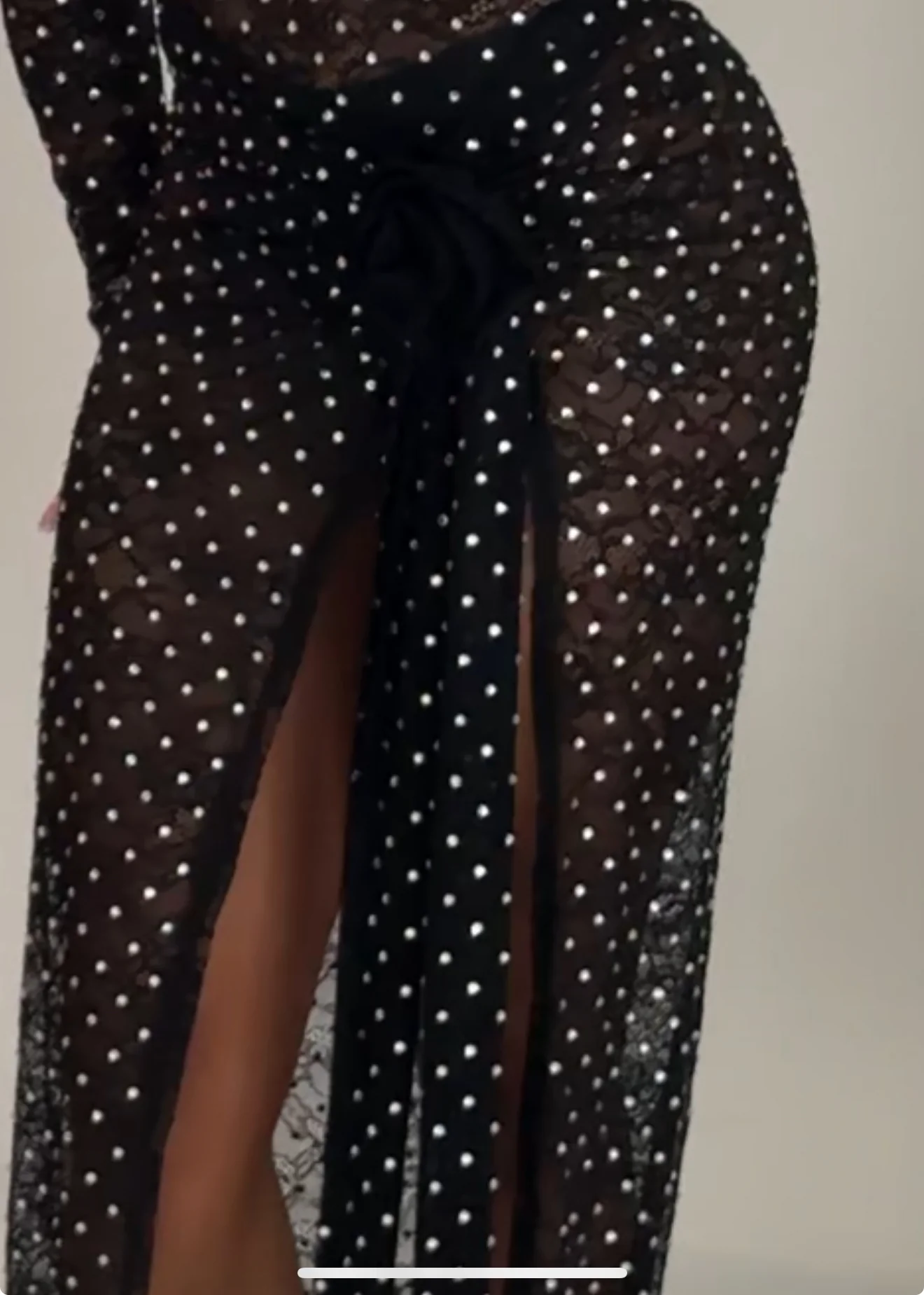 ROSE DIAMANTÉ SKIRT - Image 6