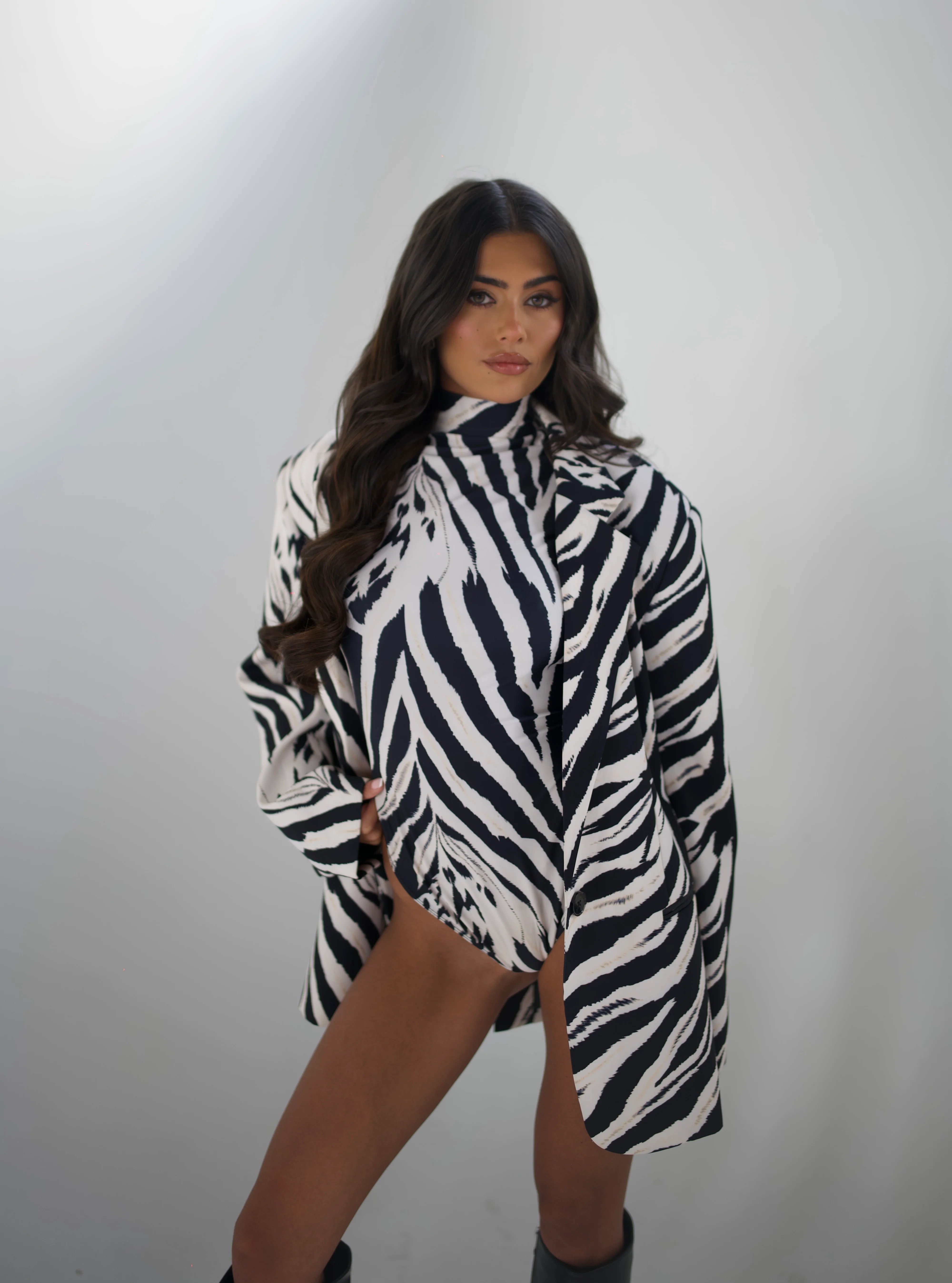 VALENTINA ZEBRA BODYSUIT - Image 4